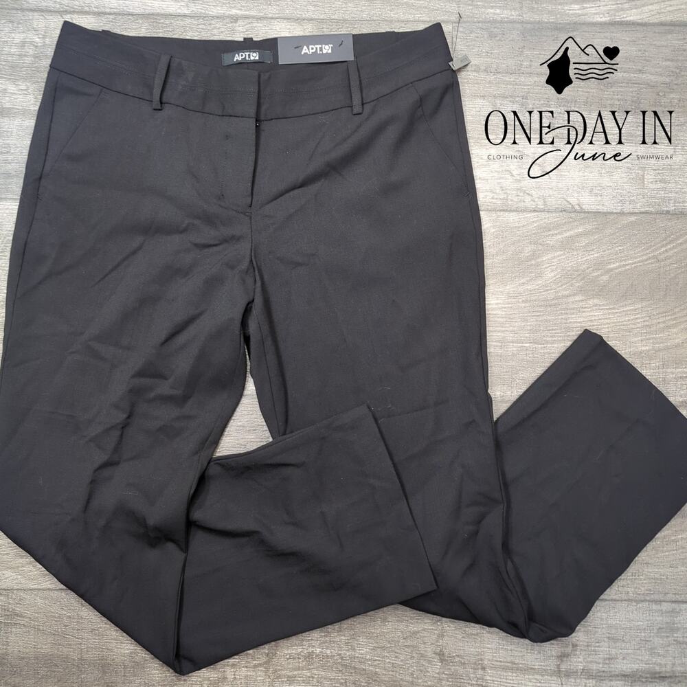 Apt. 9 Petite Mid Rise Straight Leg Pants Size 8P